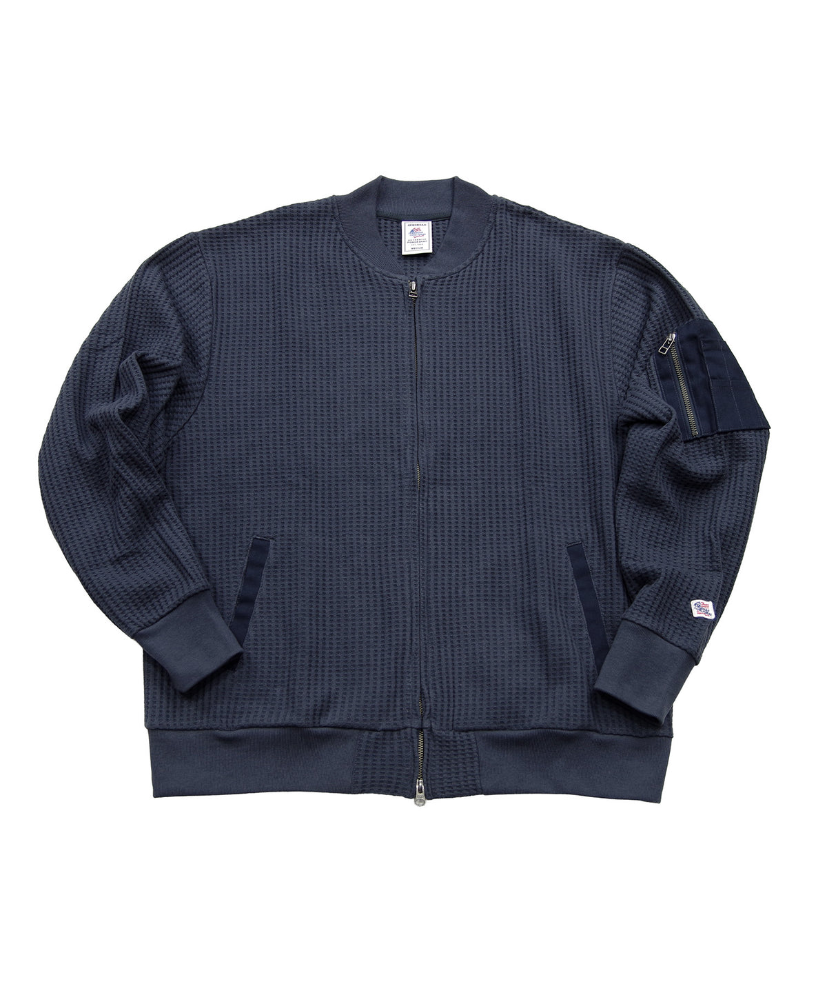 【NEW】ビッグワッフルMA-1タイプブルゾン #JG841-52S