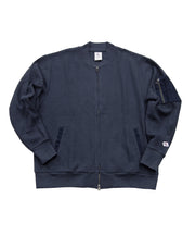 【NEW】ビッグワッフルMA-1タイプブルゾン #JG841-52S