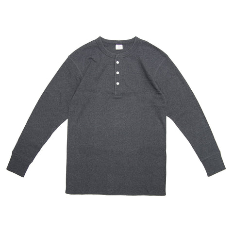 【2025新商品】フライス長袖ヘンリーネック パックTEE #JF162-52S