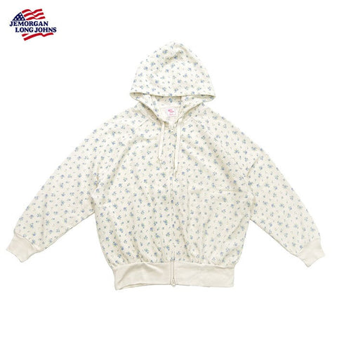 【JEMORGAN】花柄ZIPパーカ #JD672