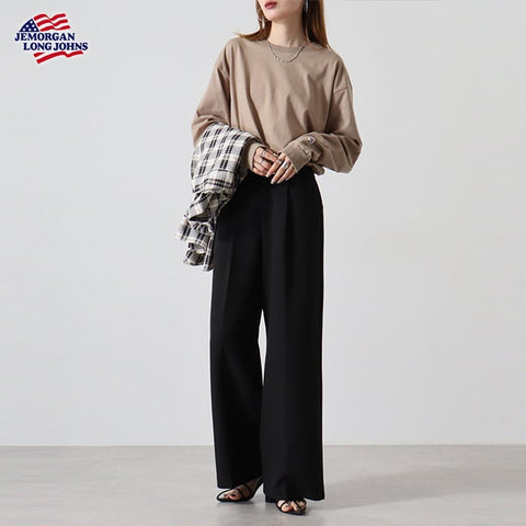 【JEMORGAN】クルーネックL/S #JE009
