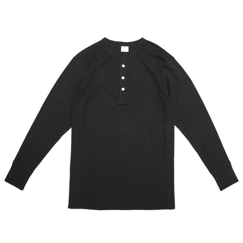 【2025新商品】フライス長袖ヘンリーネック パックTEE #JF162-52S