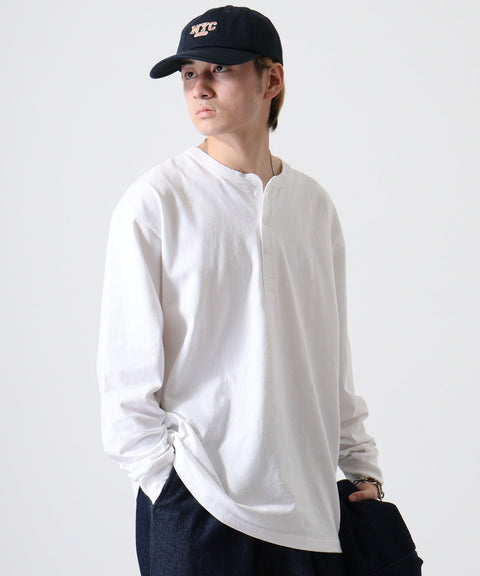 【JEMORGAN】ヘンリーネックL/S #JE111