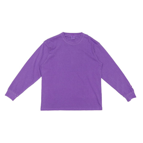 【2025新作】天竺 ピグメントダイ L/S Tシャツ #JF006