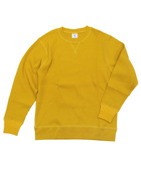 ビッグワッフルクルーネック #JB001