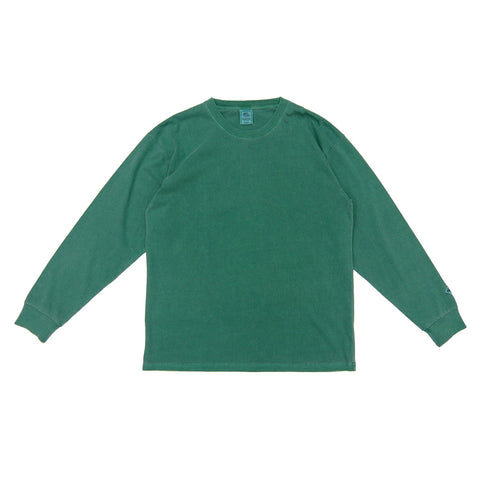【2025新作】天竺 ピグメントダイ L/S Tシャツ #JF006
