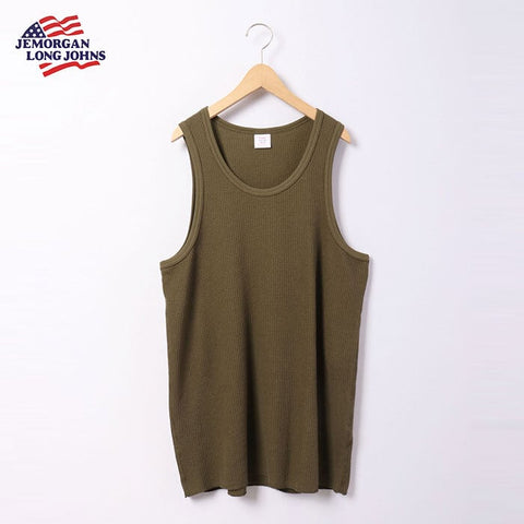 【定番】ワッフルタンクトップ（パック入り） #JC735