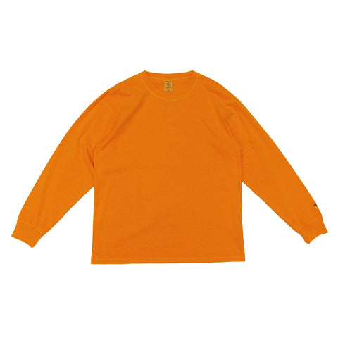 【2025新作】天竺 ピグメントダイ L/S Tシャツ #JF006