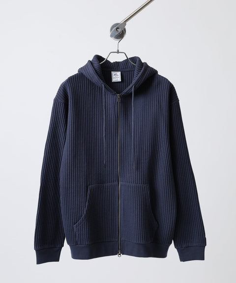 【新入荷】ビッグワッフル フルジップパーカー #JF605-52S