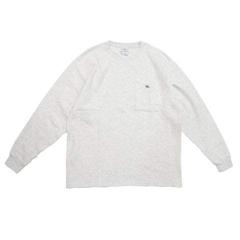 【2025年新商品】カノコフリース クルーネックロングスリーブTEE #JF076-52S