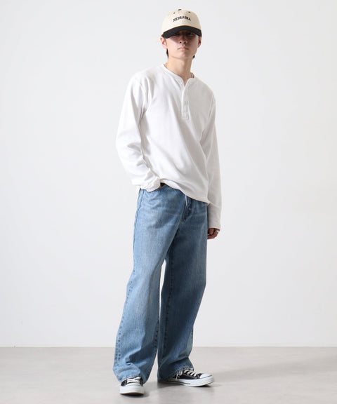 【JEMORGAN】テレコ ヘンリーネックL/S #JE113