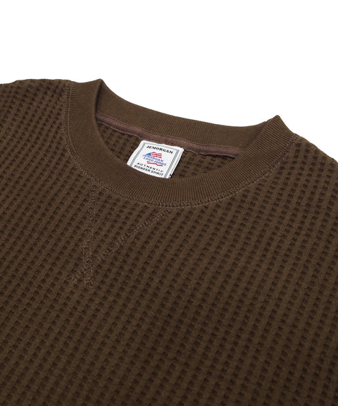 【定番】ビッグワッフルクルーネック #JB001-52S