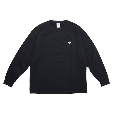 【2025年新商品】カノコフリース クルーネックロングスリーブTEE #JF076-52S